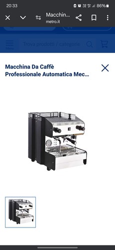 Macchina caffe espresso