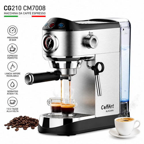 Macchina caffè espresso 20 - da,